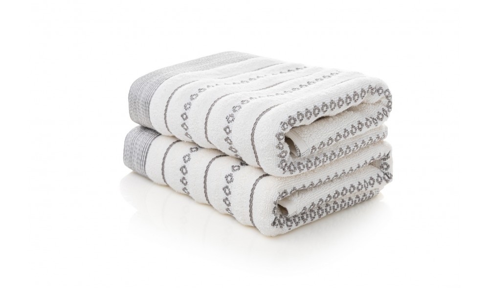 Set prosop de maini (2 piese), Bombeli - Ecru