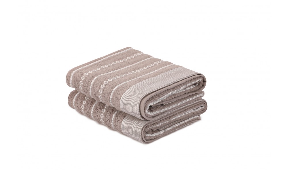 Set prosop de maini (2 piese), Bombeli - Grey