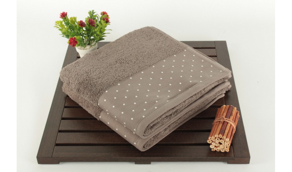 Set prosop de maini (2 piese), Pitircik - Brown