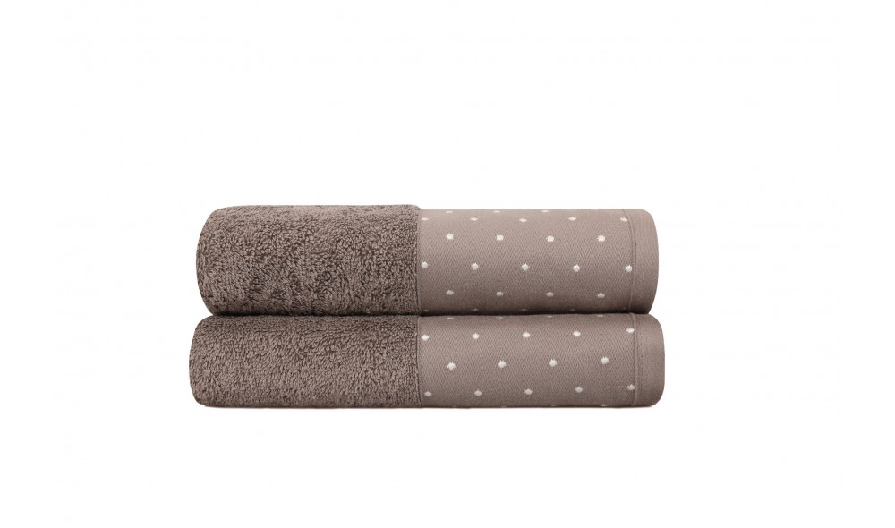 Set prosop de maini (2 piese), Pitircik - Brown
