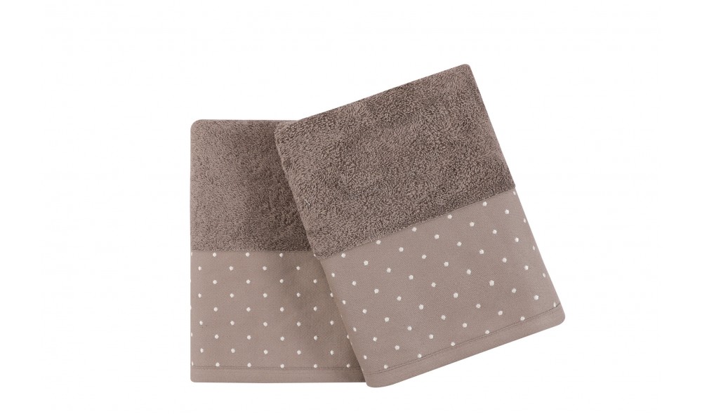 Set prosop de maini (2 piese), Pitircik - Brown