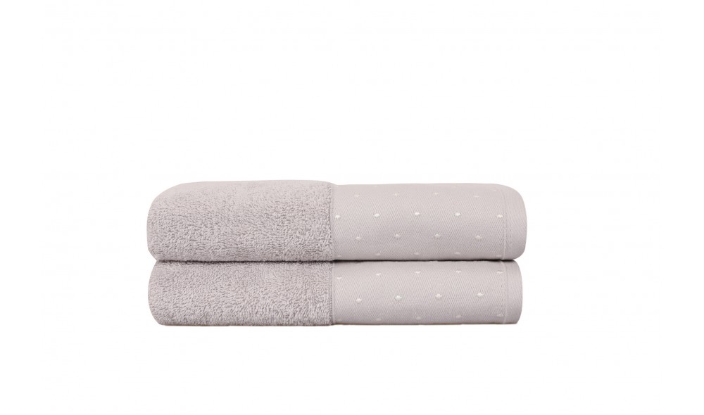 Set prosop de maini (2 piese), Pitircik - Light Grey