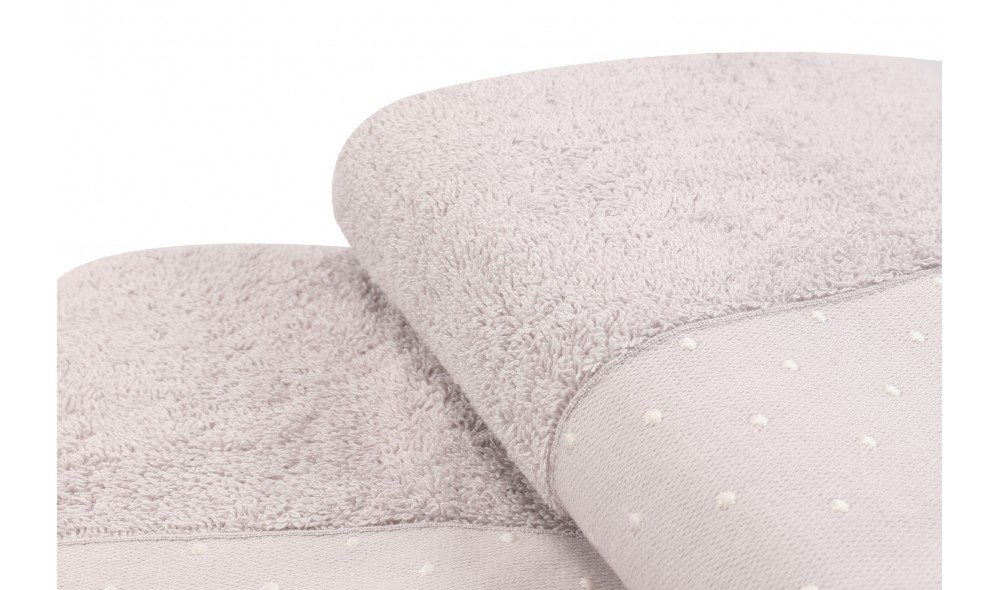 Set prosop de maini (2 piese), Pitircik - Light Grey