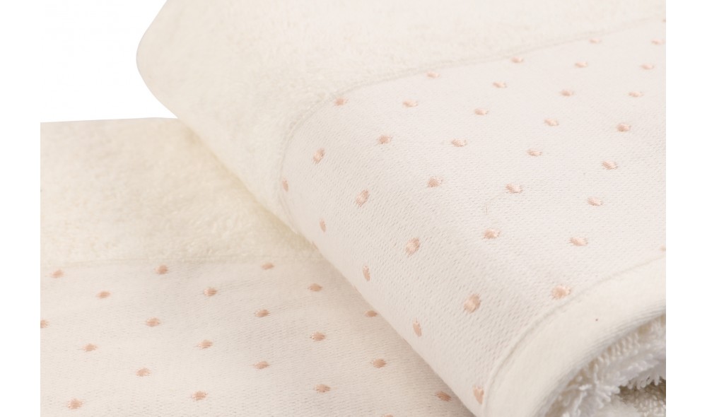 Set prosop de maini (2 piese), Pitircik - Ecru