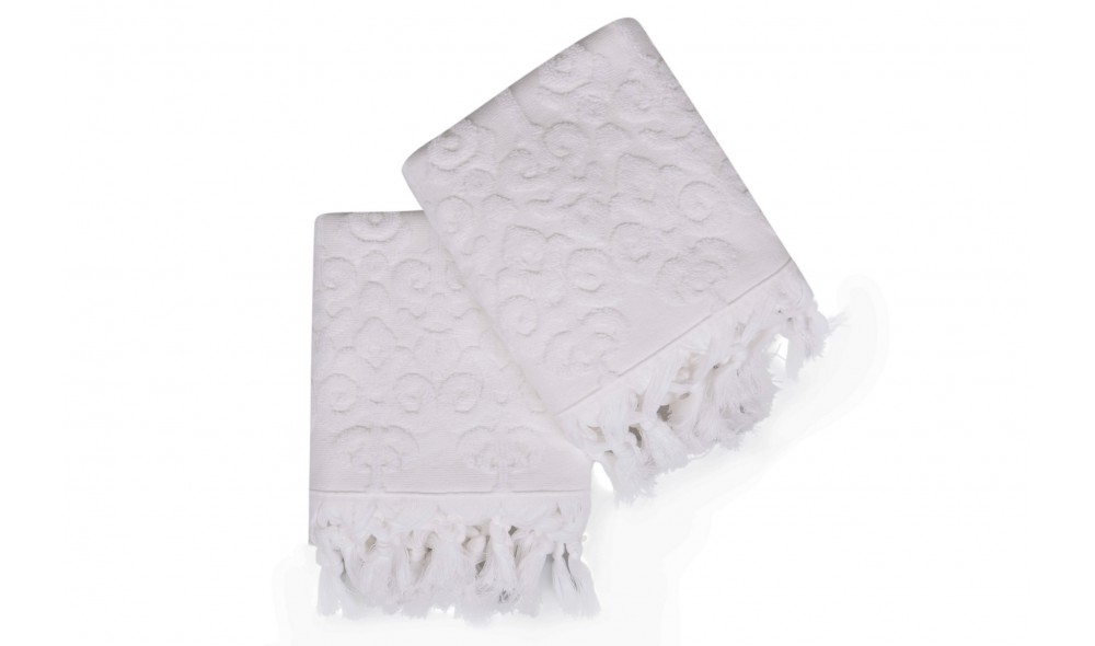 Set prosop de maini (2 piese), Baglamali Kilim - White