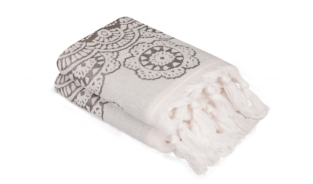 Set prosop de maini (2 piese), Marcello - Grey