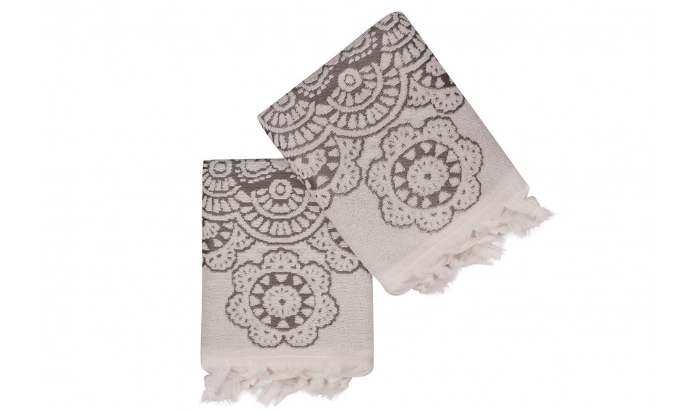 Set prosop de maini (2 piese), Marcello - Grey