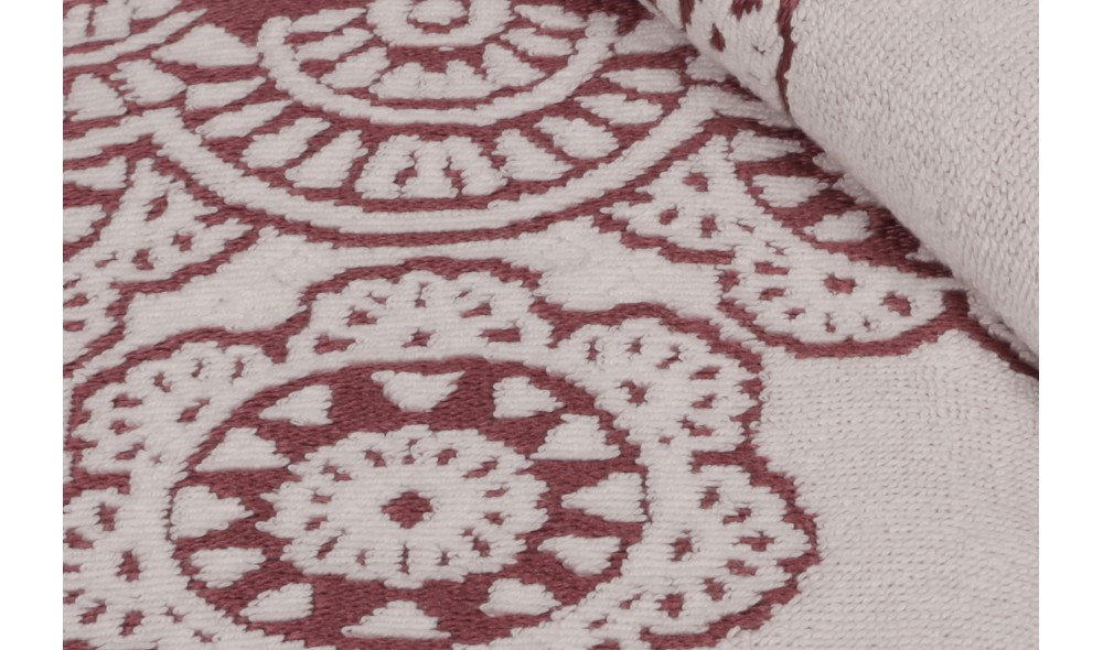 Set prosop de maini (2 piese), Marcello - Claret Red