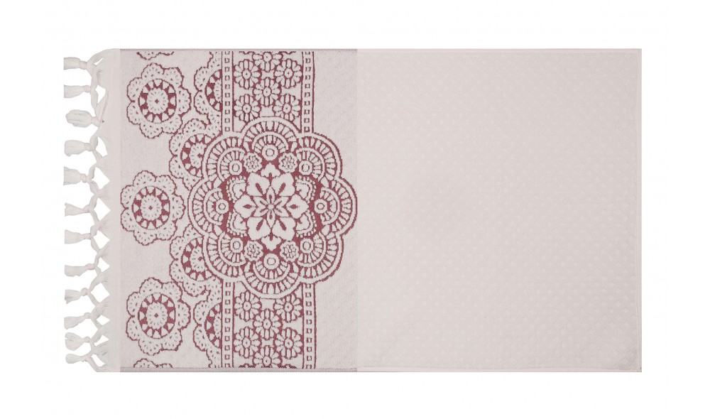 Set prosop de maini (2 piese), Marcello - Claret Red