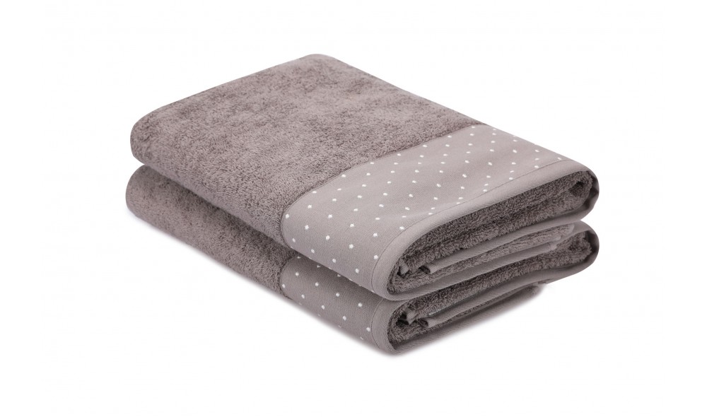 Set prosop de baie (2 piese), Pitircik - Brown