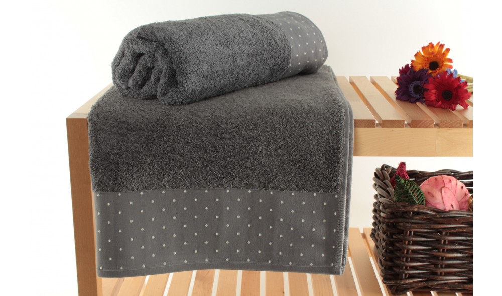 Set prosop de baie (2 piese), Pitircik - Grey