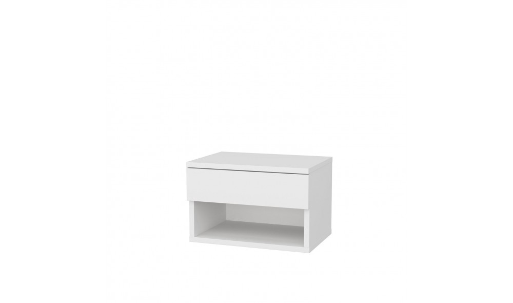 Noptiera, Jamot, Alb, 45 x 32 x 29 cm