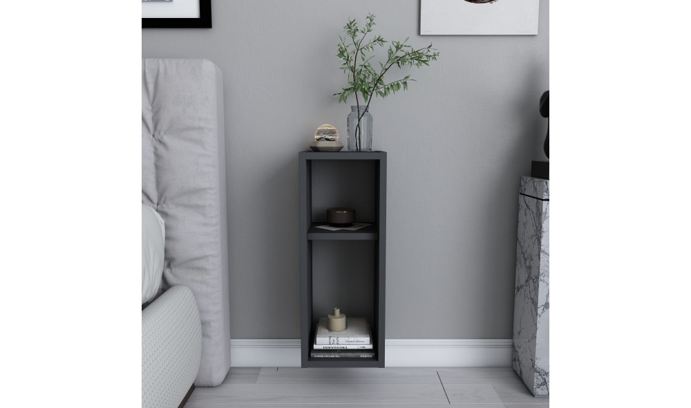 Noptiera, Sault, Antracit, 23 x 60 x 22 cm