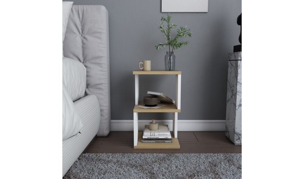 Noptiera, Carter, StejarAlb, 30 x 49 x 30 cm