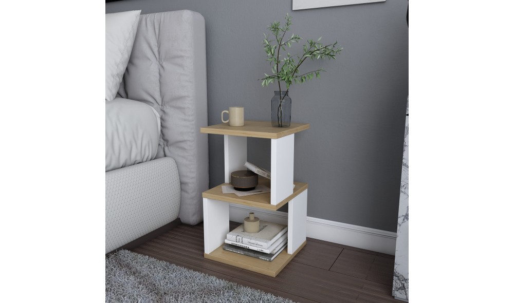 Noptiera, Carter, StejarAlb, 30 x 49 x 30 cm