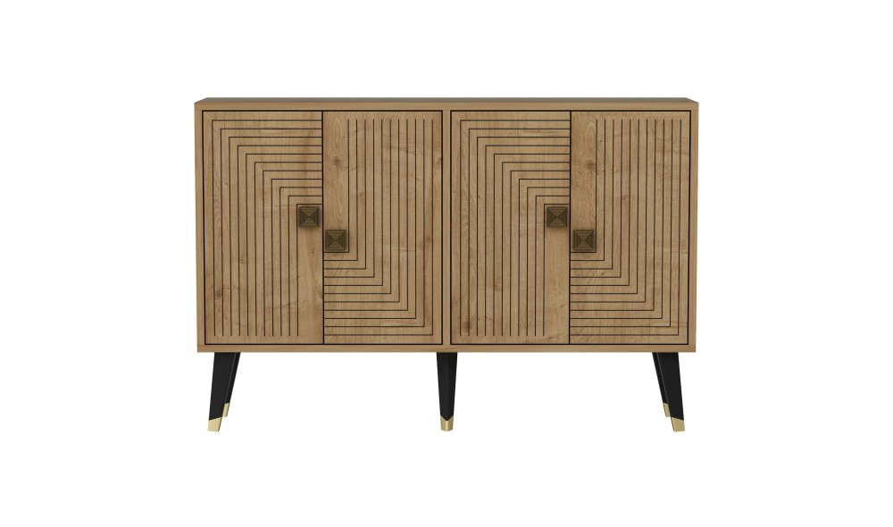 Consola, Ahart, Stejar safirAur, 120 x 80 x 30 cm