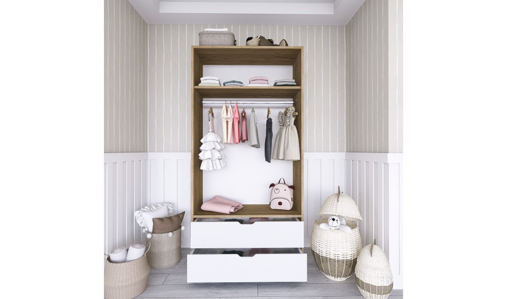 Dulap, 90 Cm 1600-015, 90 x 183 x 45 cm