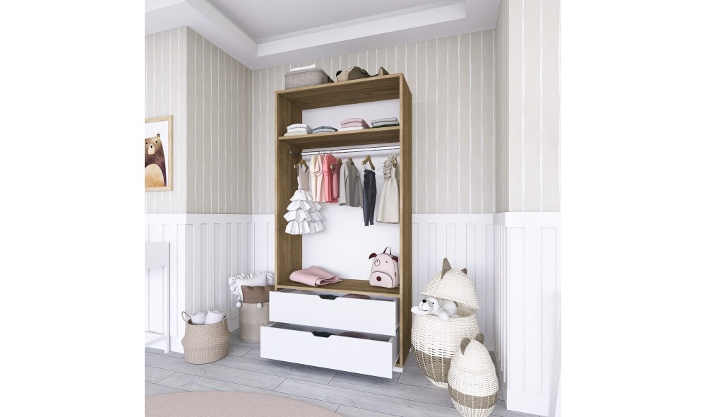 Dulap, 90 Cm 1600-015, 90 x 183 x 45 cm