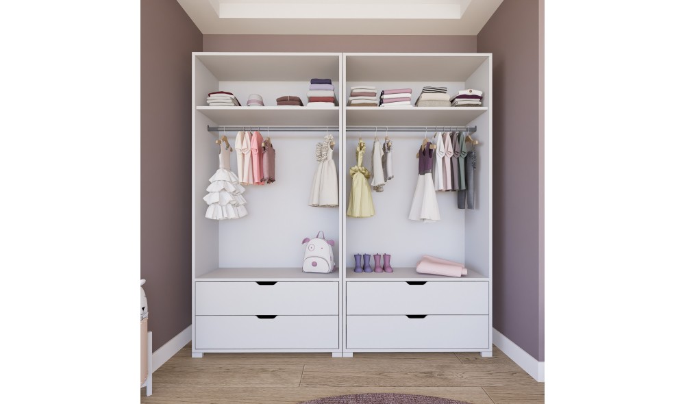 Dulap, Duru 1600-022, 180 x 183 x 45 cm