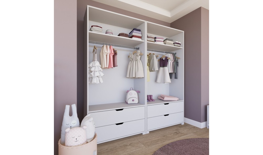 Dulap, Duru 1600-022, 180 x 183 x 45 cm