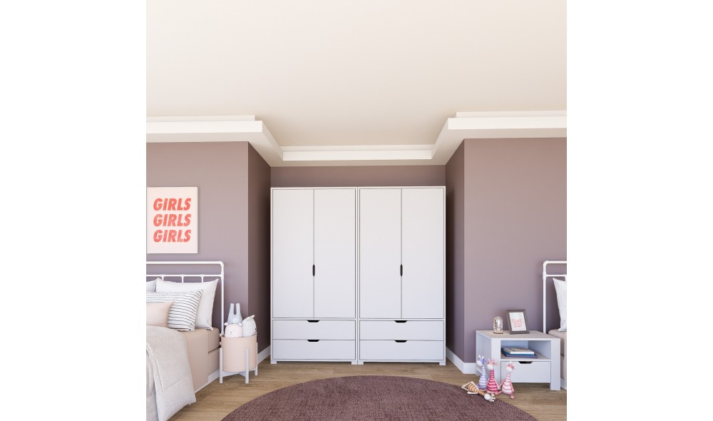 Dulap, Duru 1600-022, 180 x 183 x 45 cm