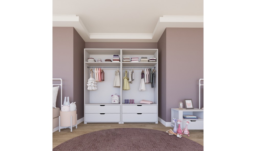 Dulap, Duru 1600-022, 180 x 183 x 45 cm