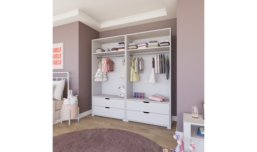 Dulap, Duru 1600-022, 180 x 183 x 45 cm