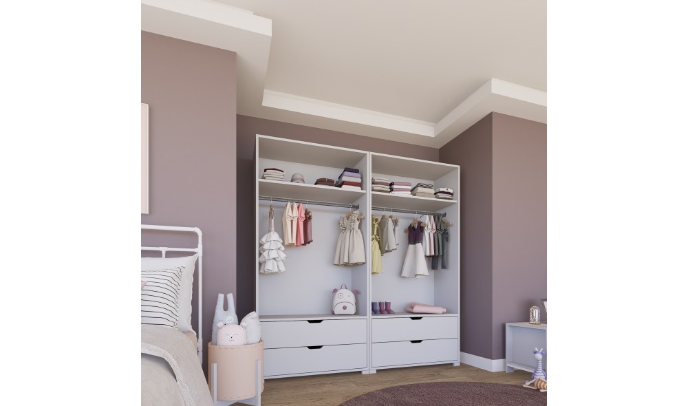 Dulap, Duru 1600-022, 180 x 183 x 45 cm