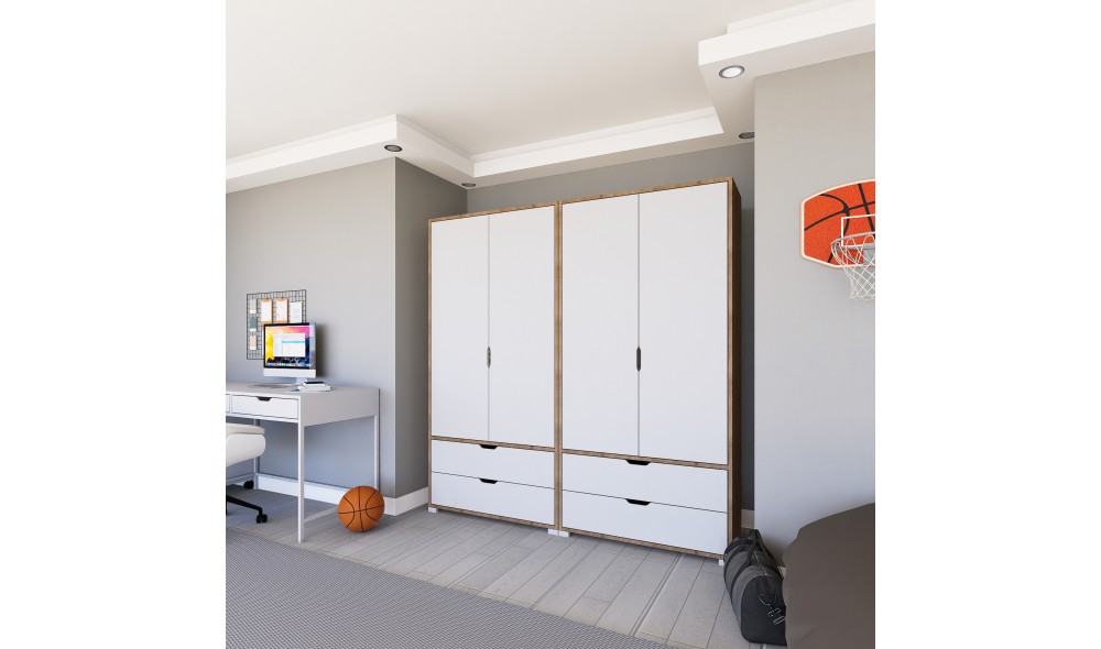 Dulap, Nisan 1600-021, 180 x 183 x 45 cm