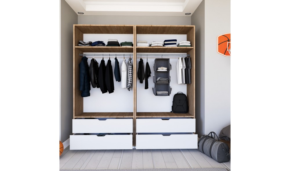 Dulap, Nisan 1600-021, 180 x 183 x 45 cm