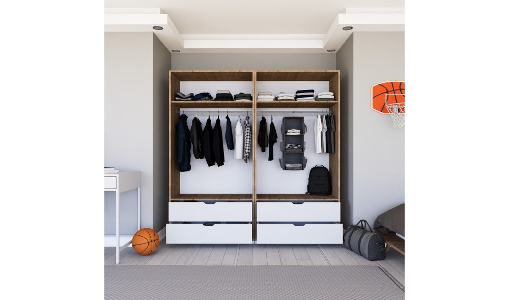 Dulap, Nisan 1600-021, 180 x 183 x 45 cm