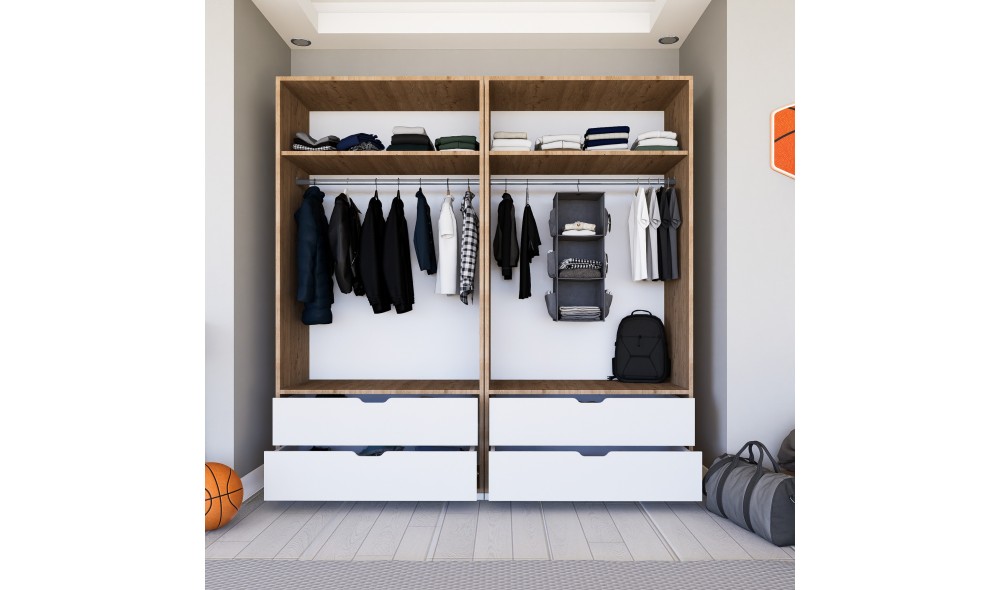 Dulap, Nisan 1600-021, 180 x 183 x 45 cm