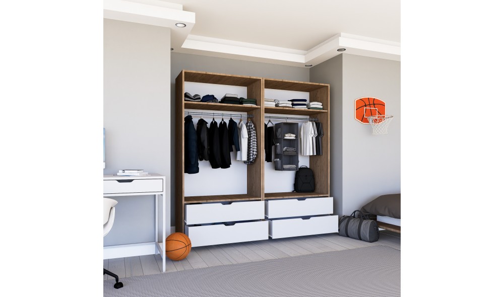 Dulap, Nisan 1600-021, 180 x 183 x 45 cm