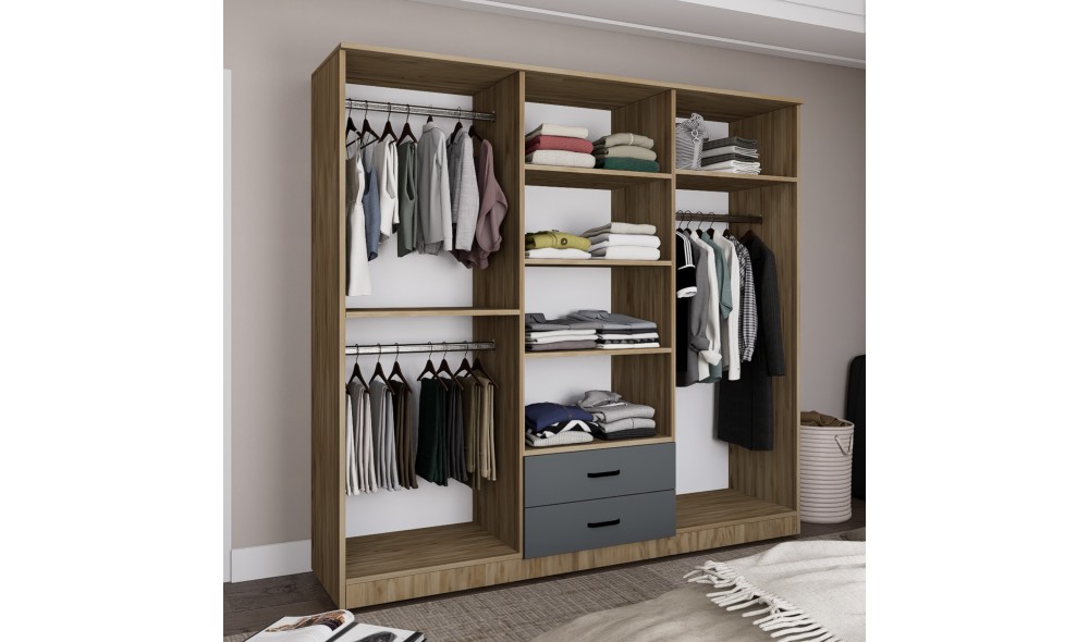 Dulap, Yaman Luna - Fel 1600-65, 180 x 190 x 45 cm