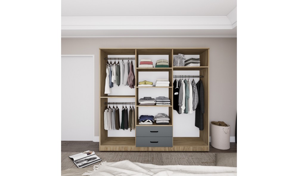 Dulap, Yaman Luna - Fel 1600-65, 180 x 190 x 45 cm