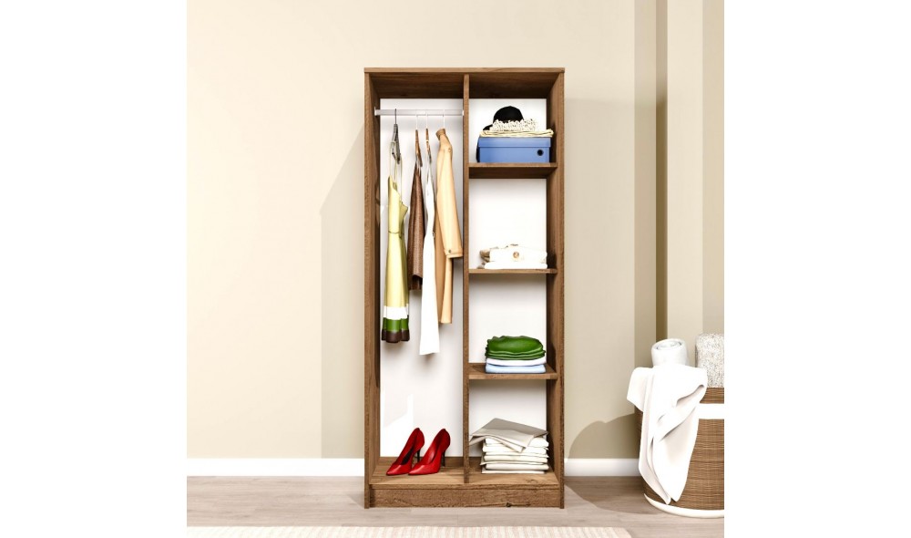 Dulap, Kardelen 1600-122, 80 x 180 x 51,8 cm