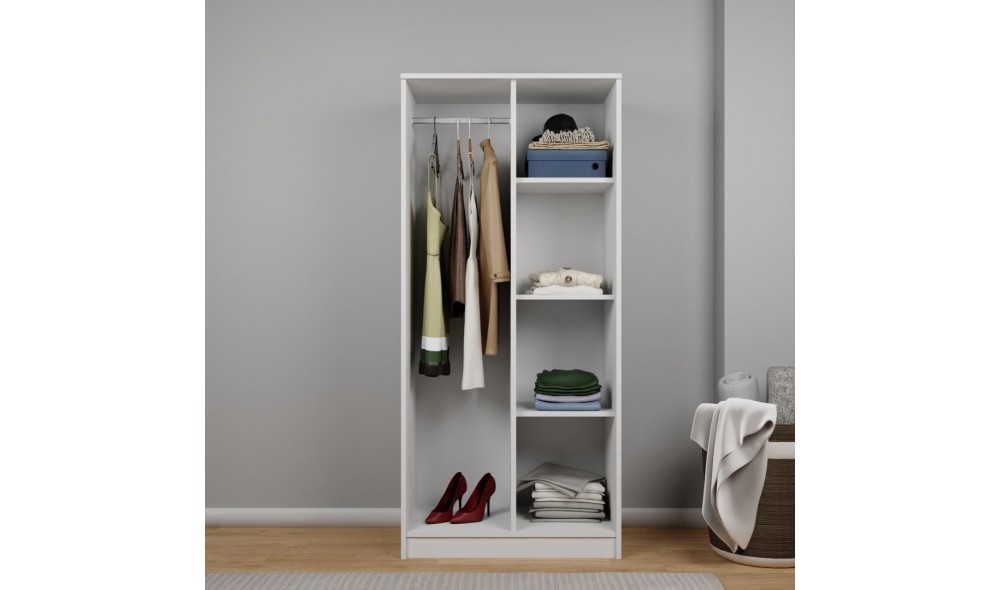 Dulap, Kardelen 1600-100, 80 x 180 x 51,8 cm