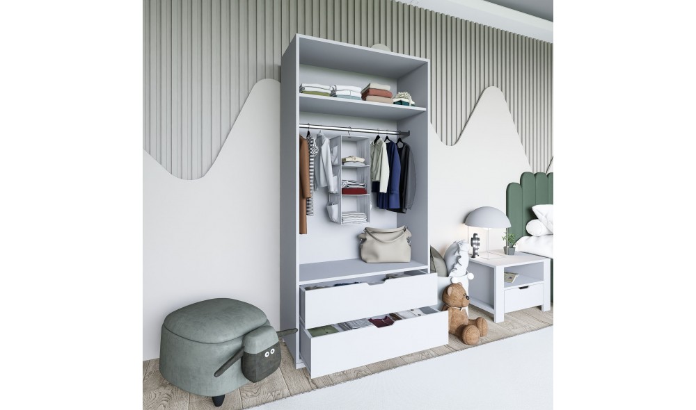 Dulap, 90 cm 1600-016, 90 x 183 x 45 cm