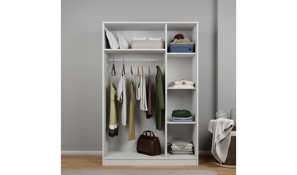 Dulap, Kardelen 1600-101, 120 x 180 x 51,8 cm