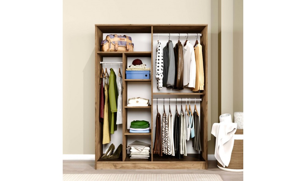 Dulap, Kardelen 1600-114, 140 x 180 x 51,8 cm