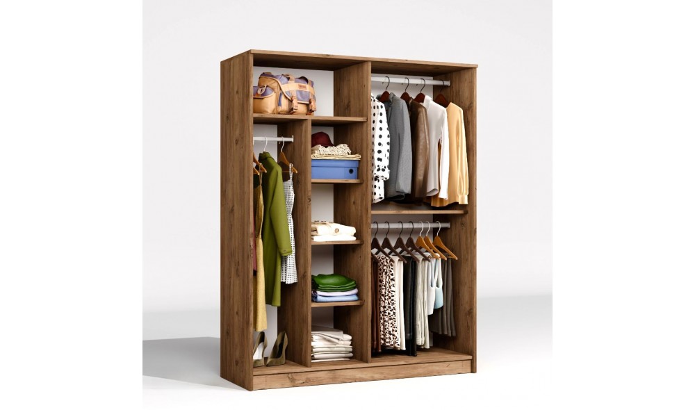 Dulap, Kardelen 1600-114, 140 x 180 x 51,8 cm