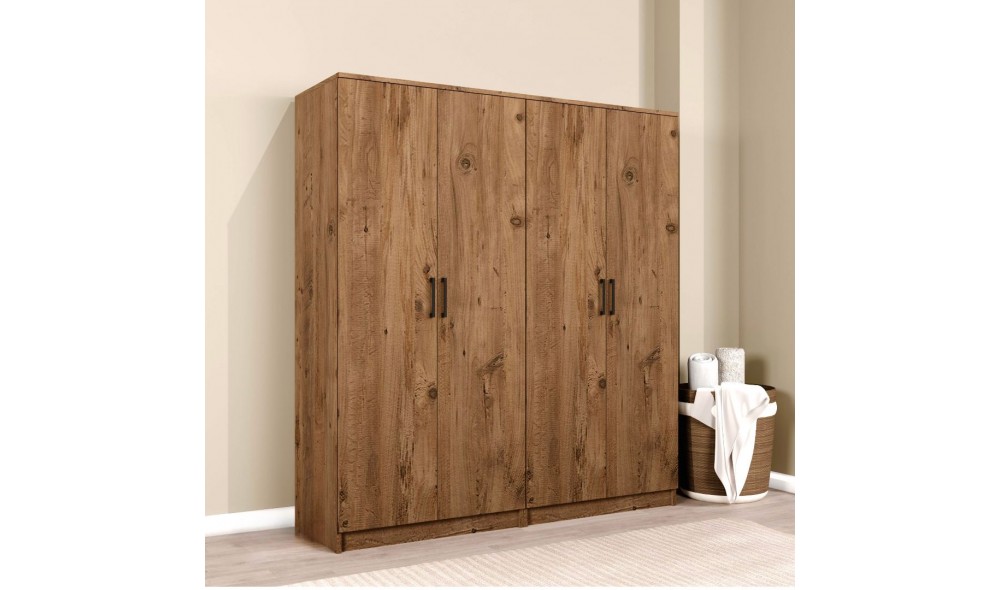 Dulap, Kardelen 1600-115, 160 x 180 x 51,8 cm