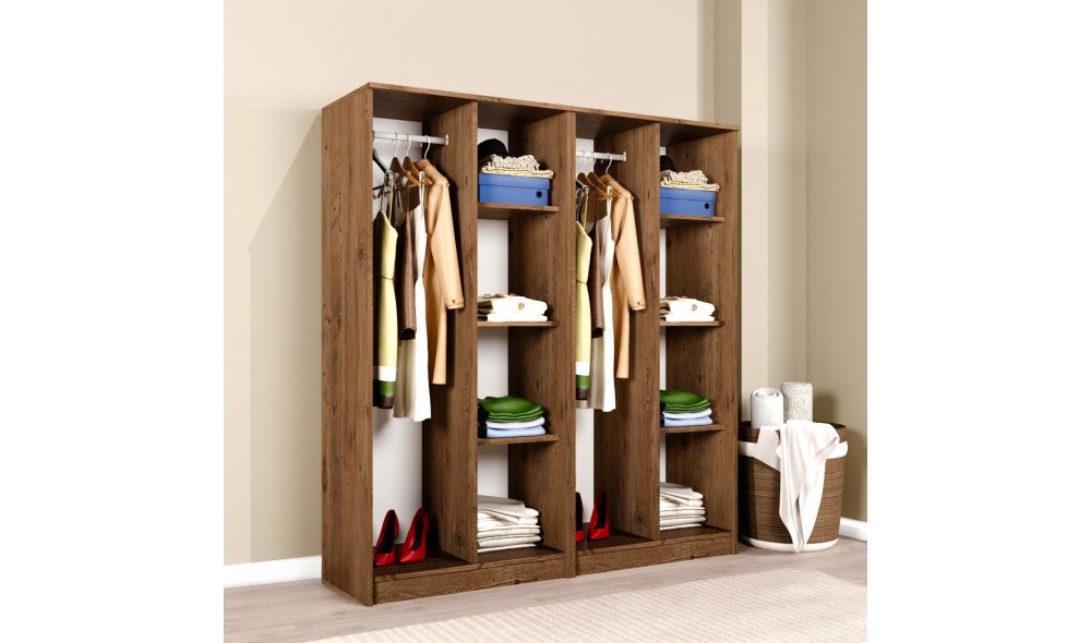 Dulap, Kardelen 1600-115, 160 x 180 x 51,8 cm