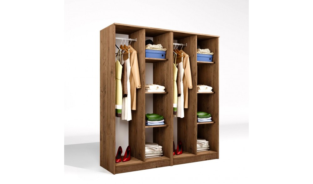 Dulap, Kardelen 1600-115, 160 x 180 x 51,8 cm