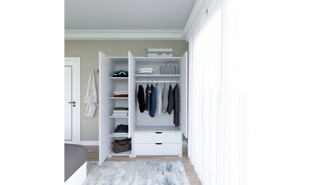 Dulap, Duru 1600-020, 130 x 183 x 45 cm