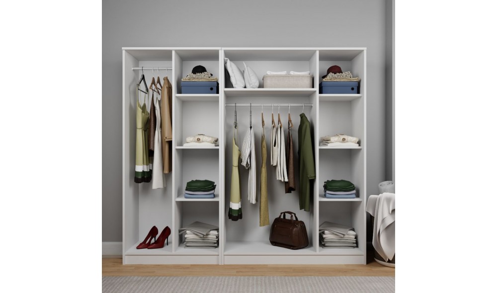 Dulap, Kardelen 1600-104, 200 x 180 x 51,8 cm