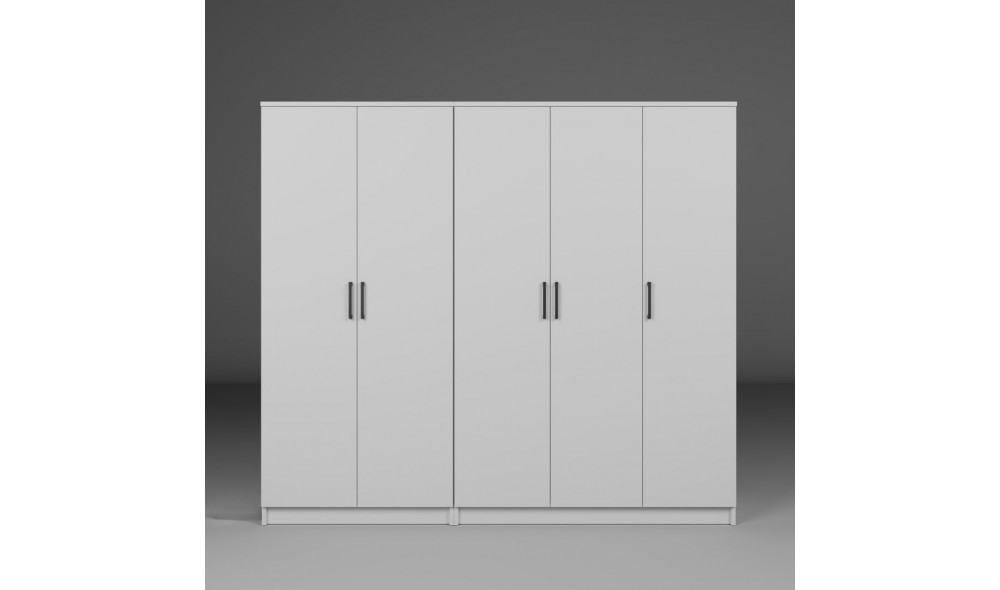 Dulap, Kardelen 1600-104, 200 x 180 x 51,8 cm