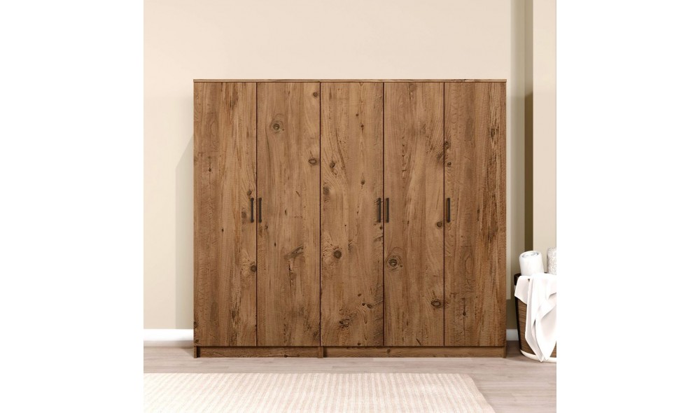 Dulap, Kardelen 1600-123, 200 x 180 x 51,8 cm