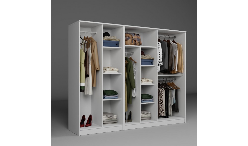 Dulap, Kardelen 1600-105, 220 x 180 x 51,8 cm