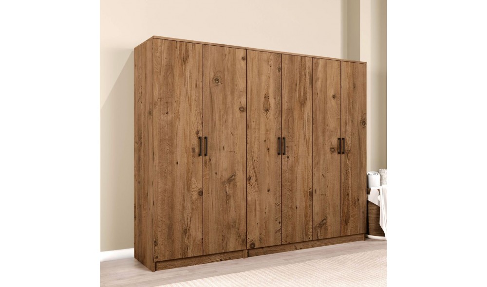 Dulap, Kardelen 1600-126, 220 x 180 x 51,8 cm